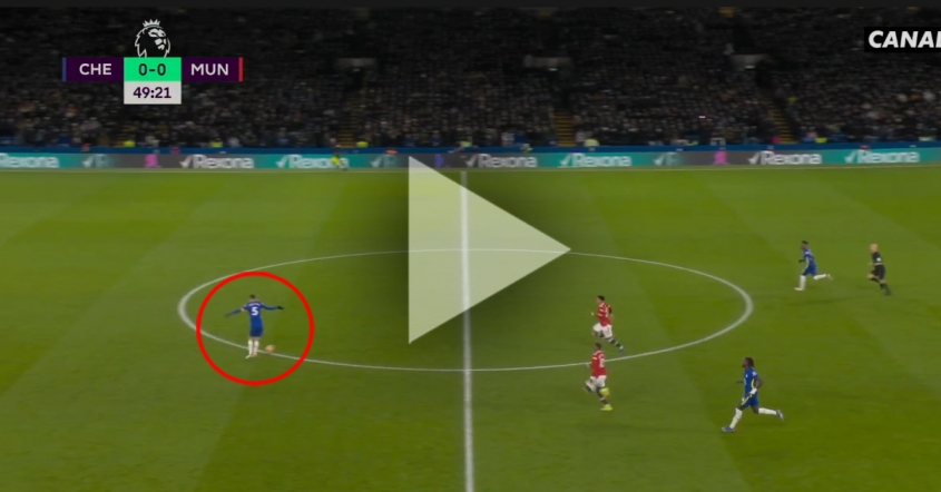 FATALNE przyjęcie Jorginho i Jadon Sancho strzela gola! 0-1 [VIDEO]